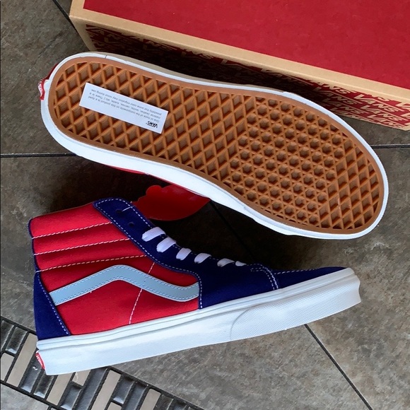 VANS Sk8-Hi SUNSHINE Multi/True White men’s - Picture 4 of 16